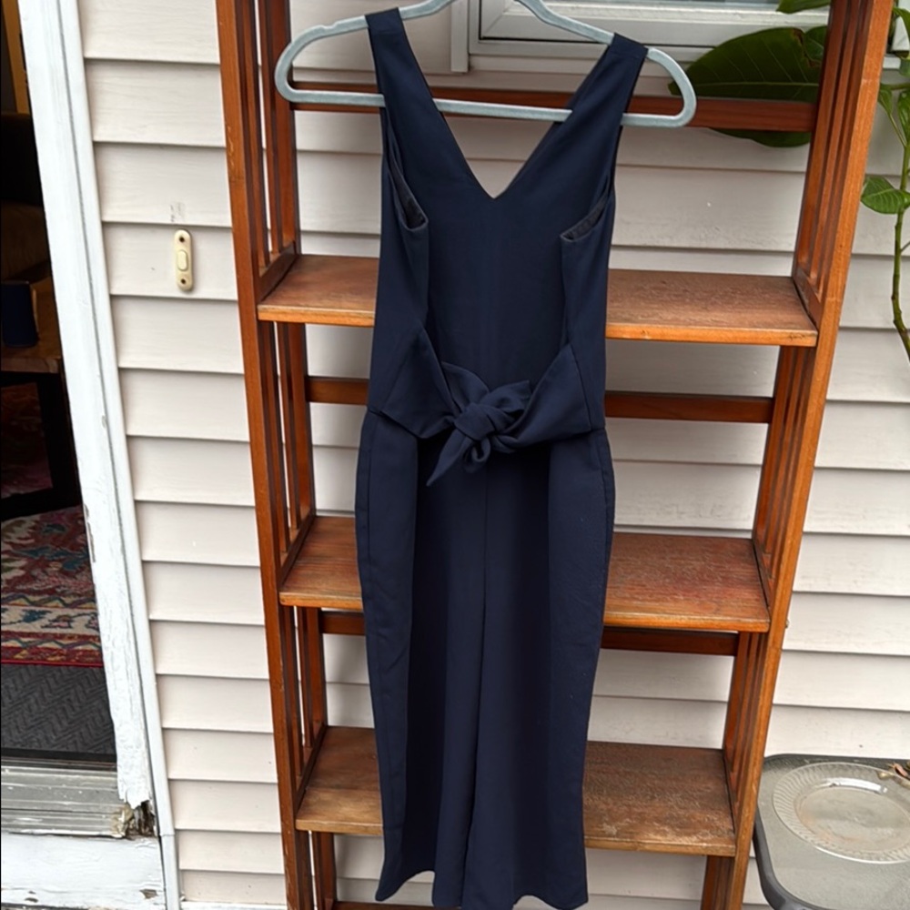 LOFT Dark Blue Jumper with Ties